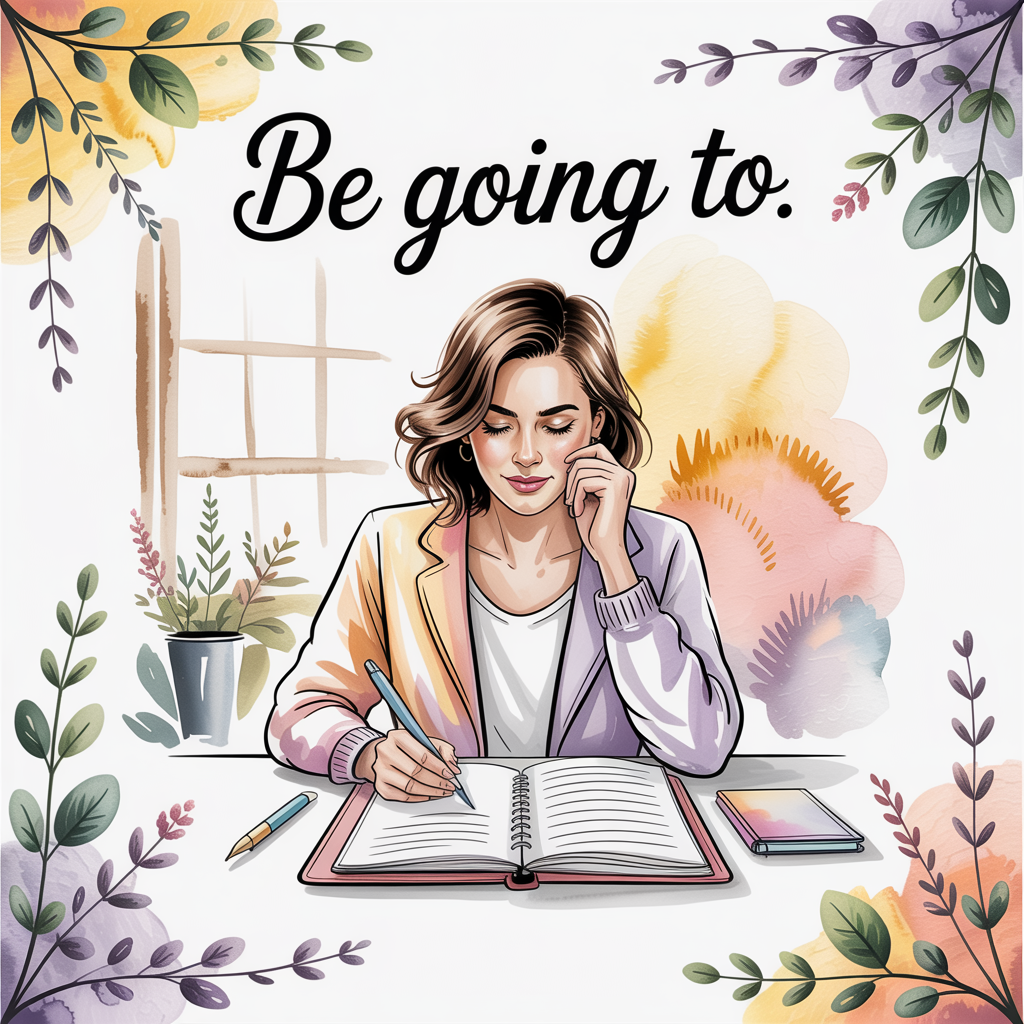 Be going to